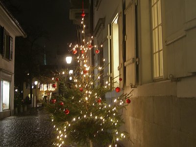 Zürich Schipfe Advent Lindt Schokolade