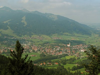 Pfronten von oben