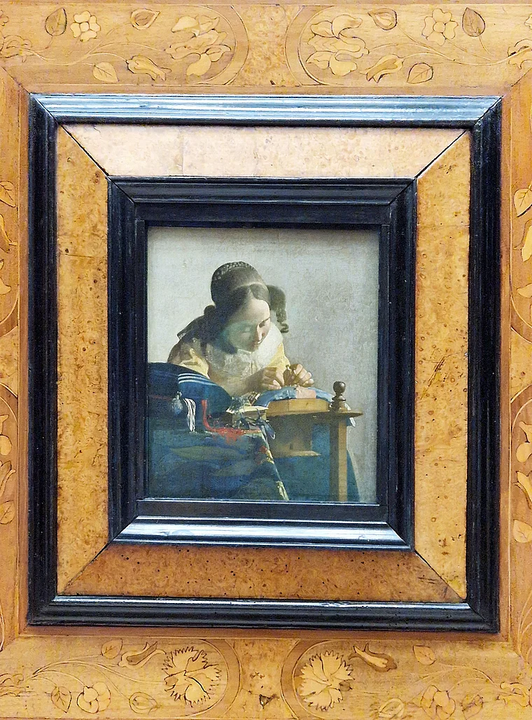 Paris Louvre Spitzenklöpplerin