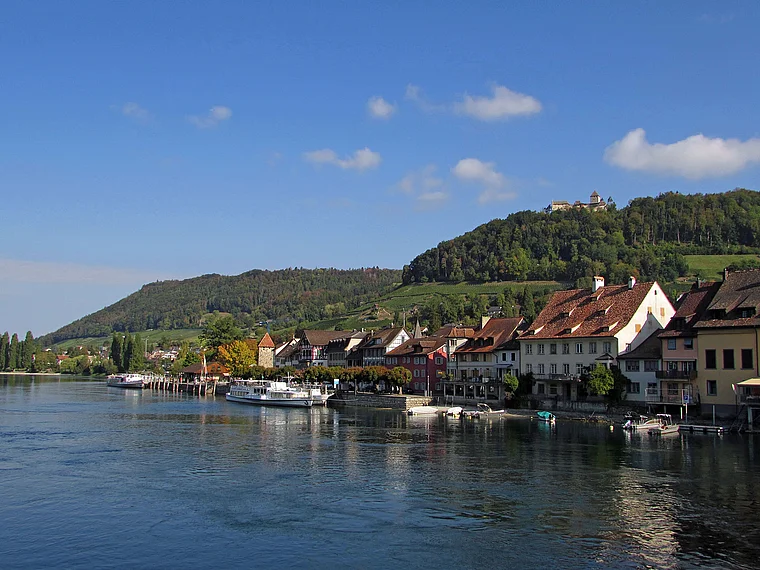 Stein am Rhein Rheinufer