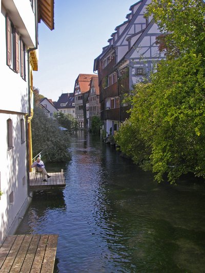 Ulm Fischer und Gerberviertel Idylle