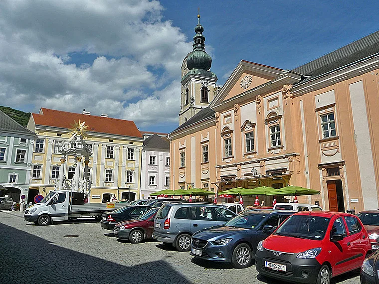 Krems Stein an der Donau Rathausplatz