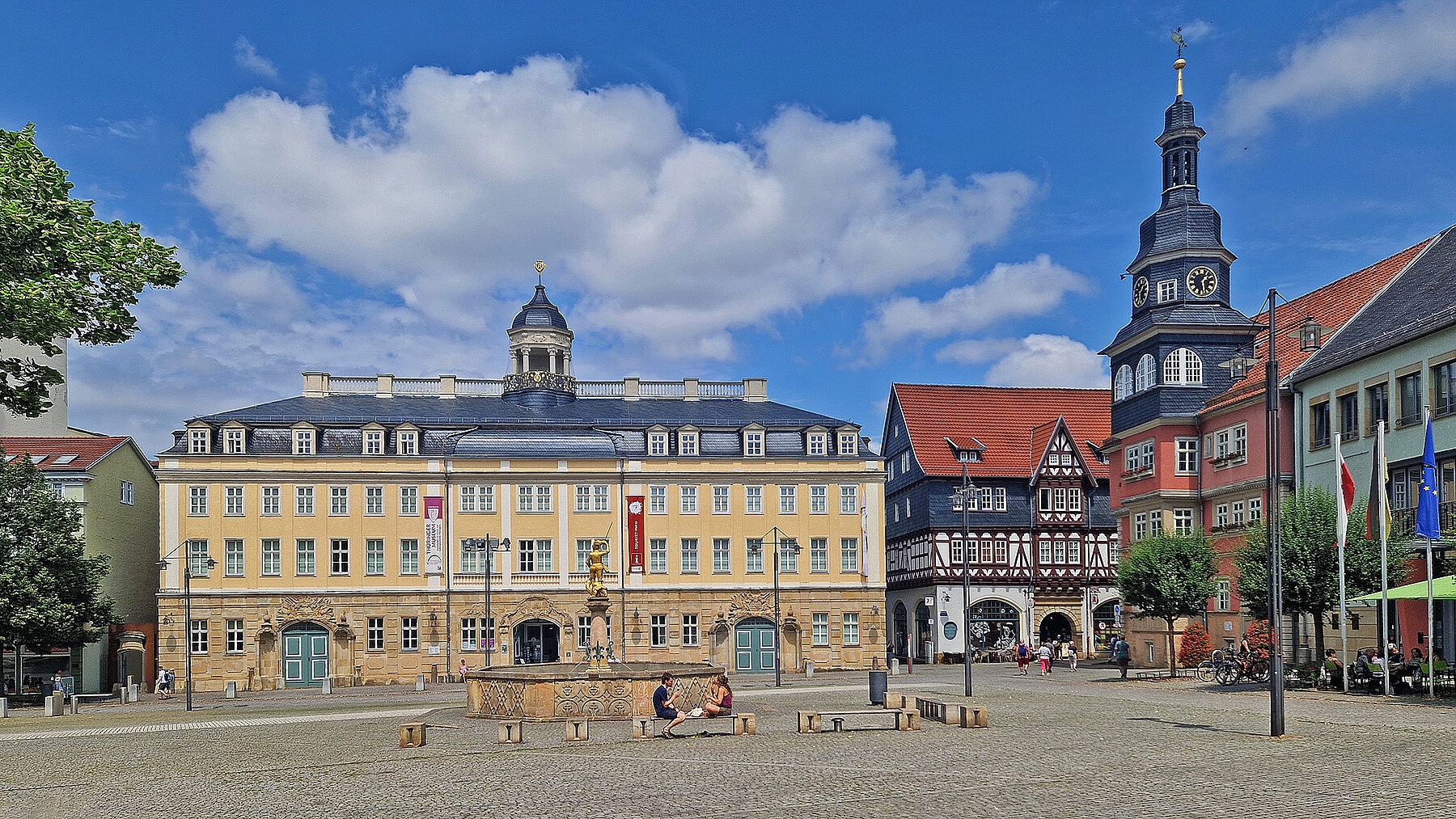 Eisenach Marktplatz Stadtschloss
