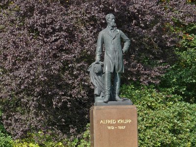 Essen Park Villa Hügel Denkmal Alfred Krupp