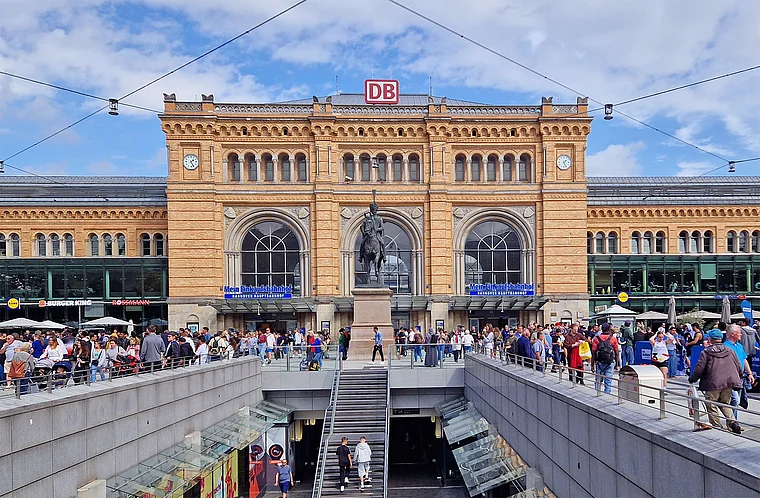 Hannover Hauptbahnhof außen