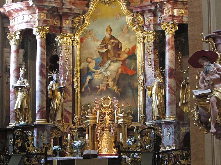 Plattensee Tihany Abteikirche Altar
