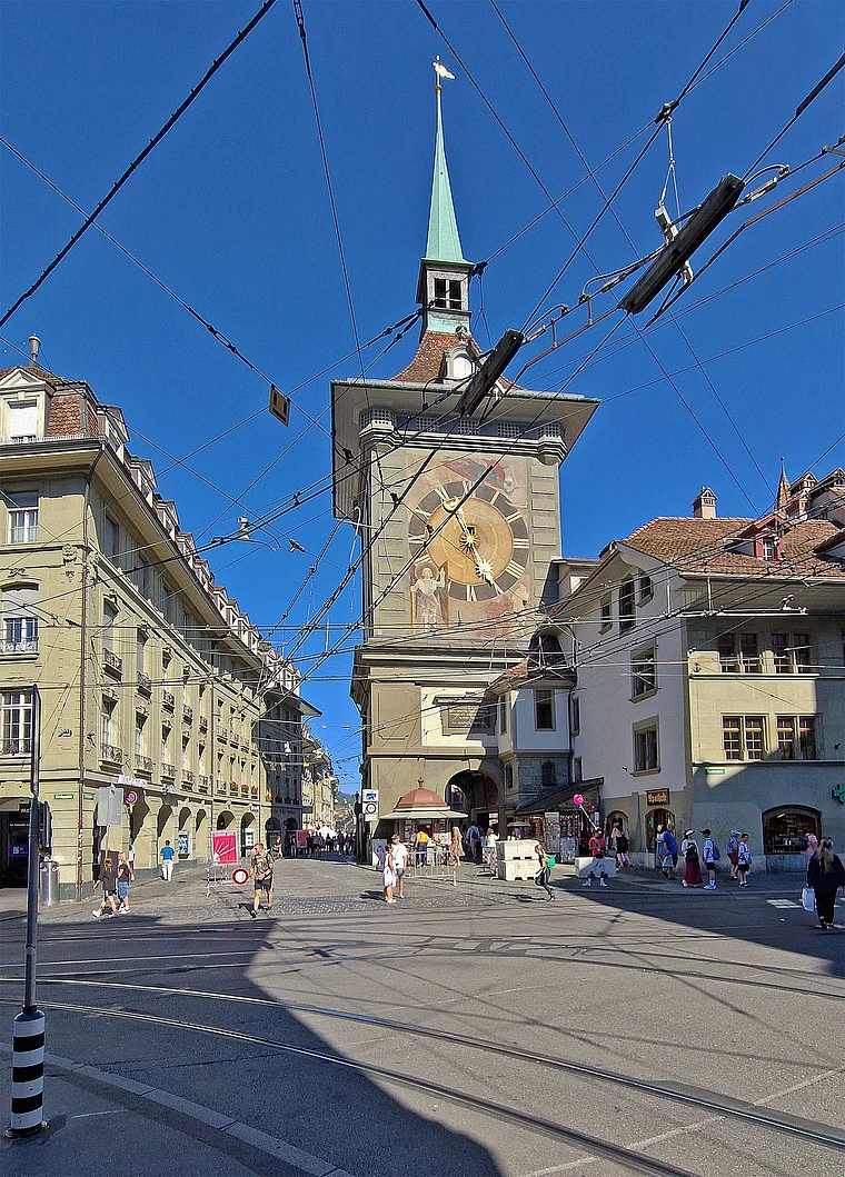 Bern Kornhausplatz Zytglogge