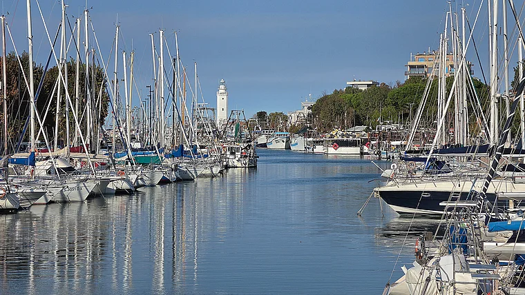 Rimini Yachthafen