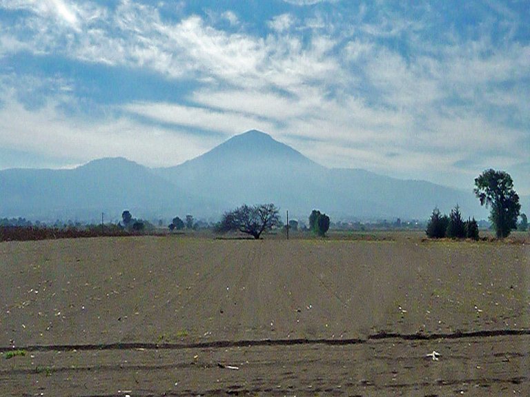 Popocatepetl von fern