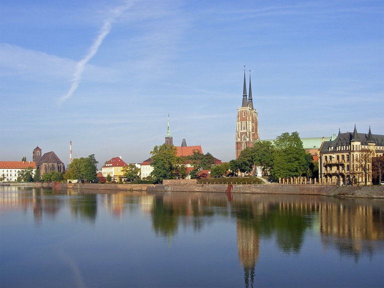Breslau Oder Dom