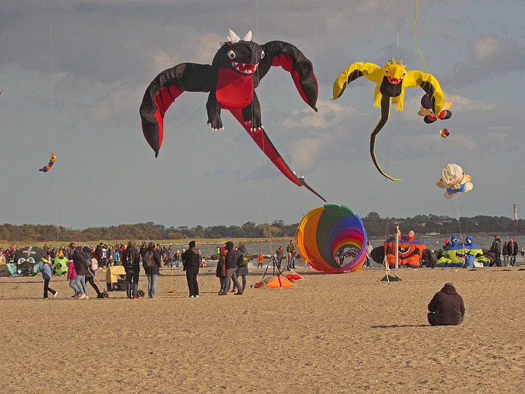 Fehmarn Burgtiefe Drachen