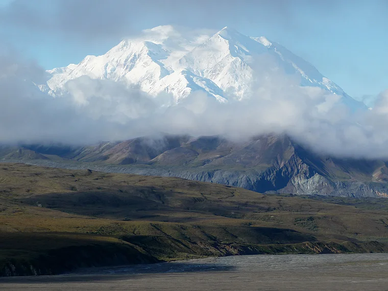 Titelbild: Blick auf Mt. McKinley (Denali)