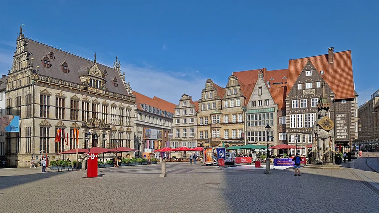 Bremen Marktplatz Haus Schütting