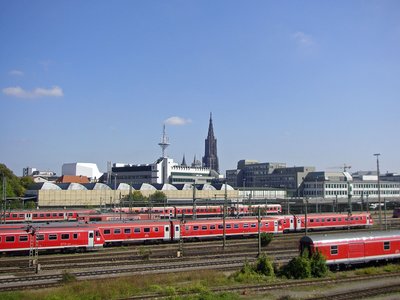 Ulm Bahnhof Gleise