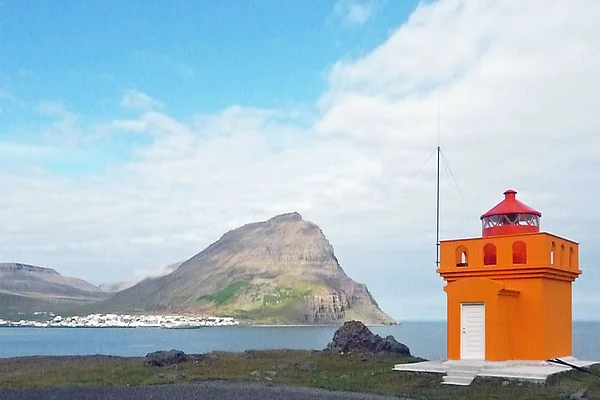 Island Bolungarvik Leuchtturm