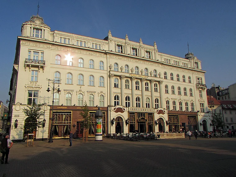 Budapest Cafe Gerbeaud außen