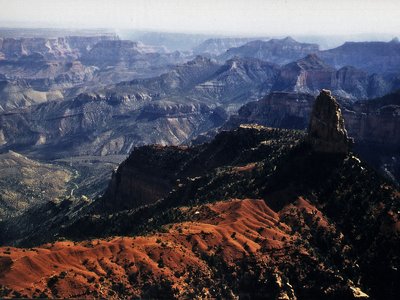 Grand Canyon USA Totale von oben
