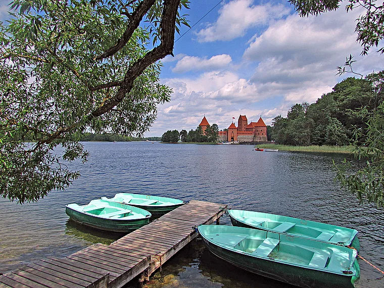 Trakai Galvesee Boote