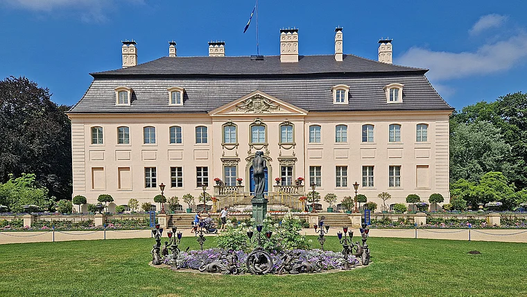 Cottbus Schloss Branitz nah