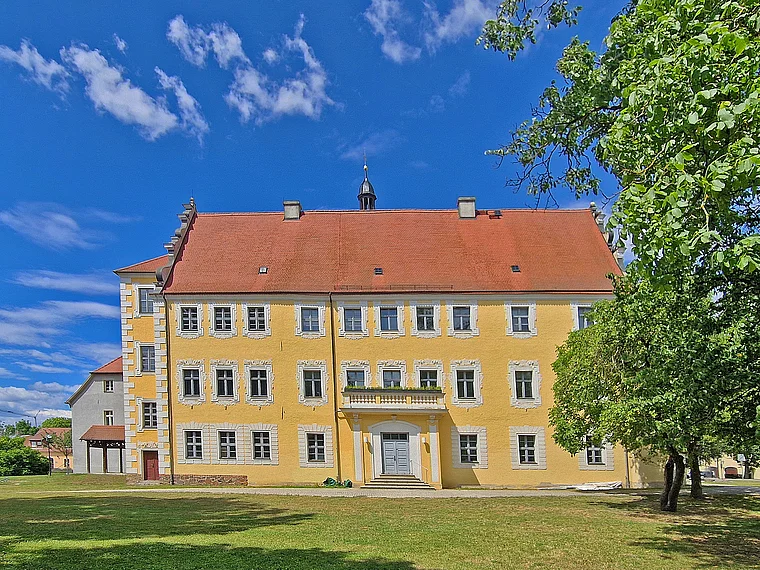 Lübben Schloss Flussseite