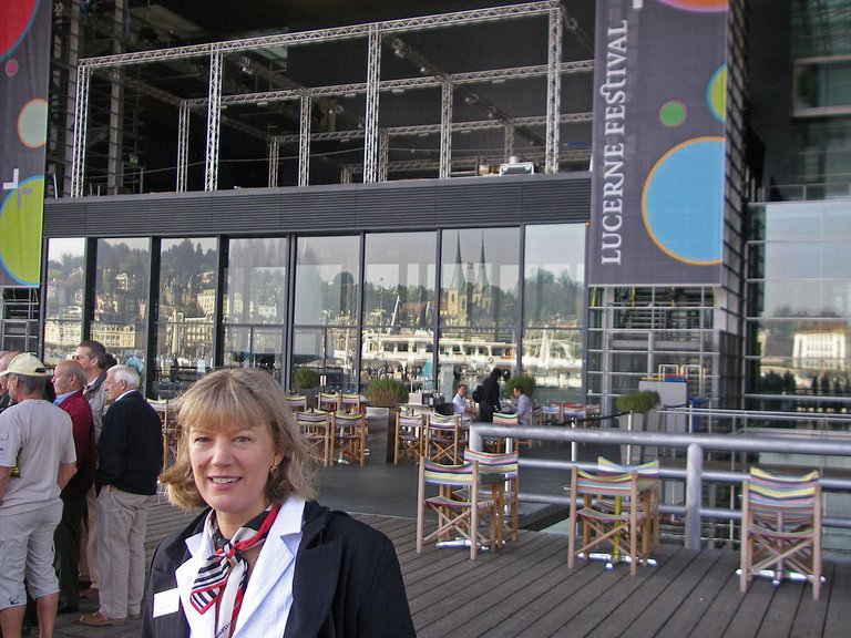 Luzern Stadtführerin Rebecca Sisler