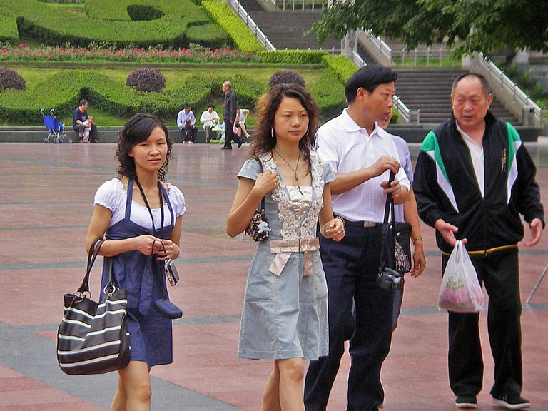 Chongqing schöne Mädchen
