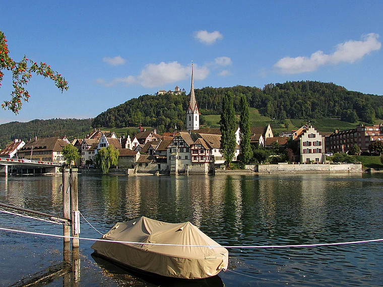 Stein am Rhein von fern