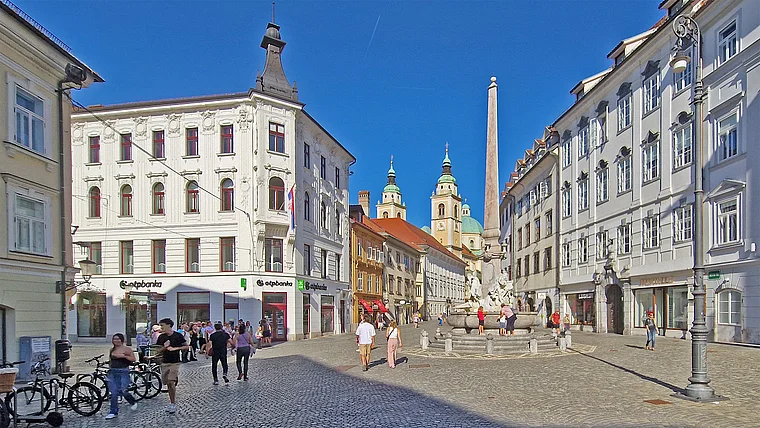 Ljubljana Laibach Ciril-Metodov trg