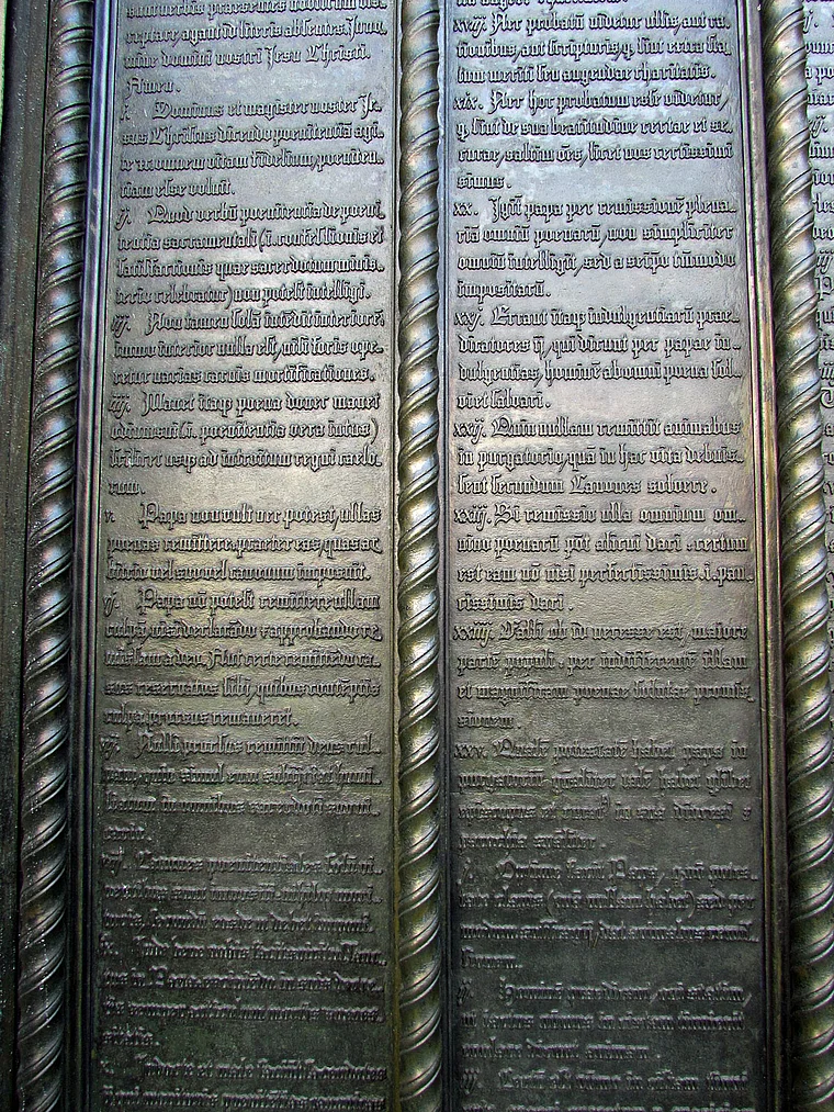 Wittenberg Schlosskirche Thesen