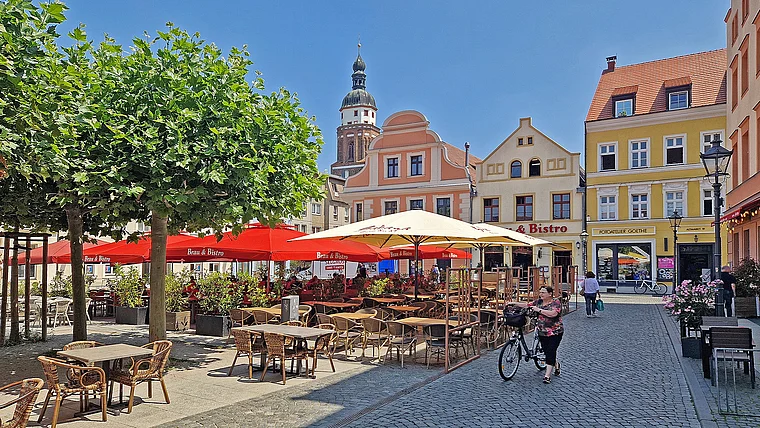Cottbus Altmarkt Halbtotale