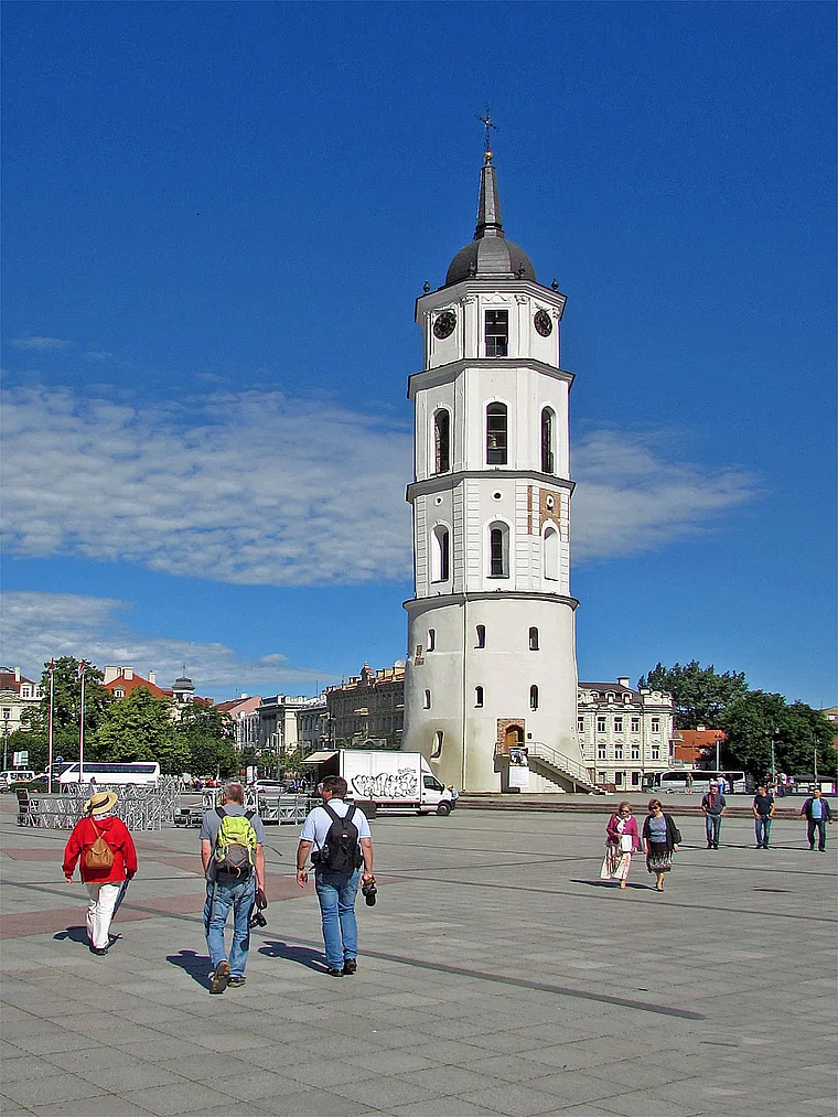 Vilnius Dom Glockenturm