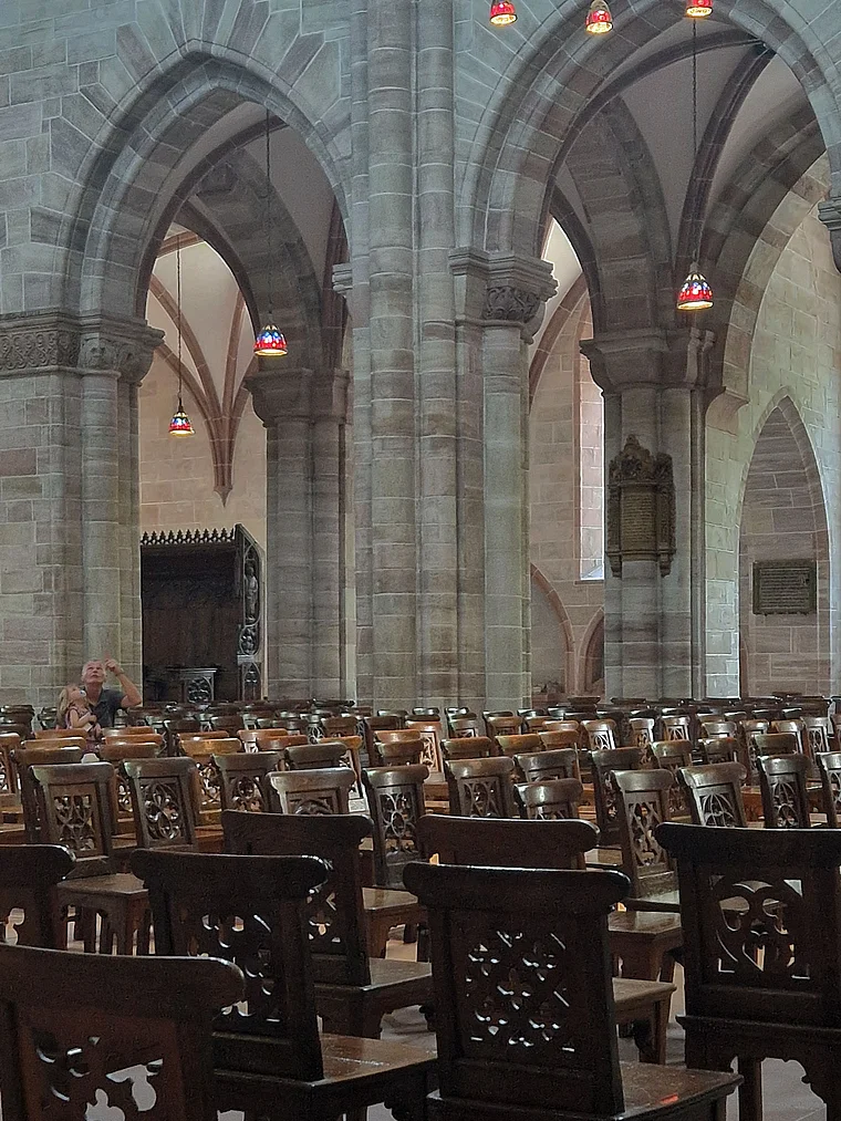 Basel Münster Säulen