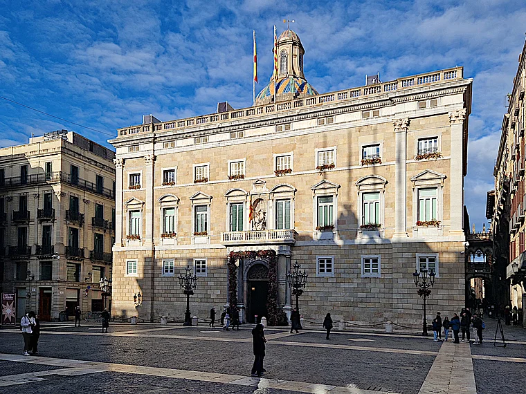 Barcelona Plaça de Sant Jaume Generalität