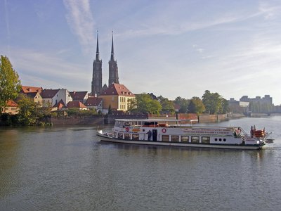 Breslau Nereida vor Dominsel