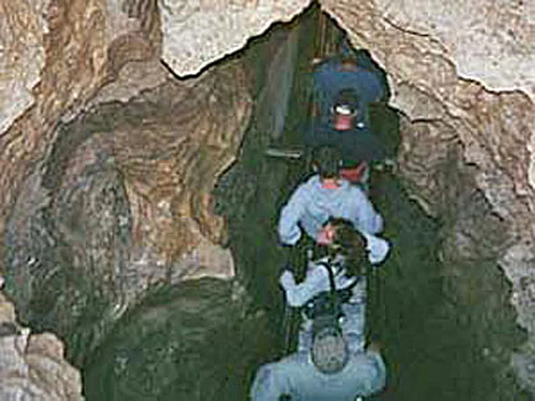 Kentucky Mammoth Cave Abstieg zur Höhle
