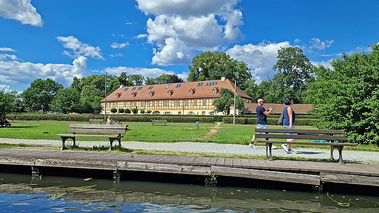 Lübbenau Schloss Totale