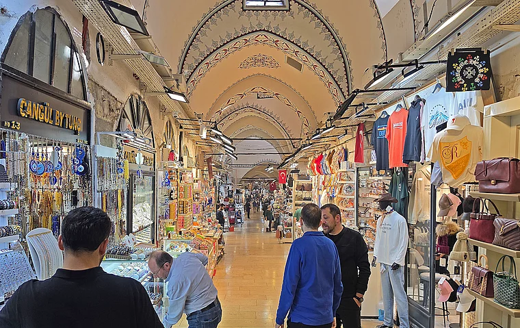 Istanbul Großer Basar Innenaufnahme