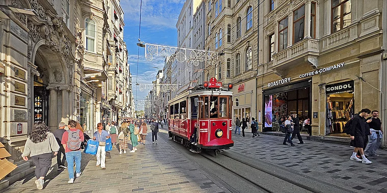 Istanbul Istiklal Straßenbahn