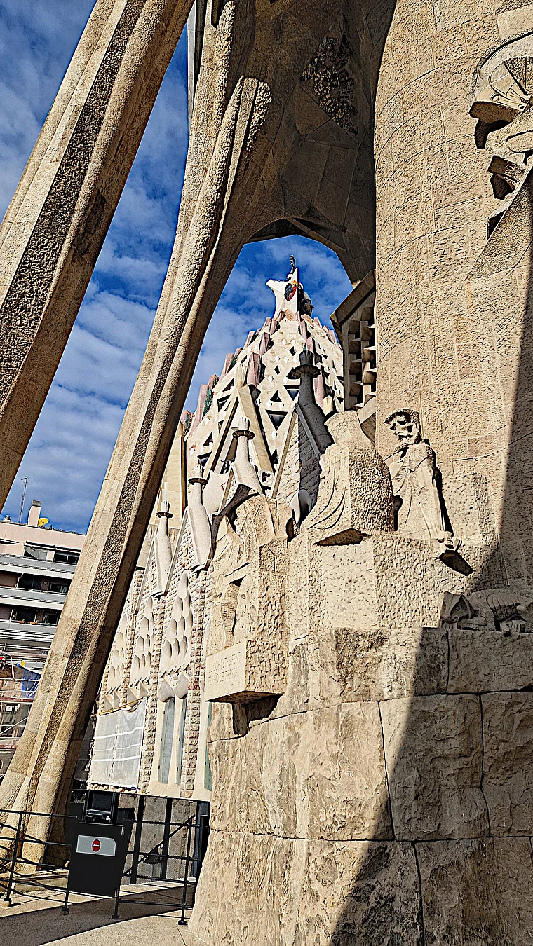 Barcelona Sagrada Familia Pfeiler