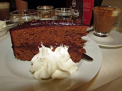 Triest Tommaseo Sachertorte Capo in bi
