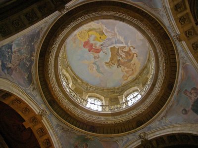 Yorkshire Castle Howard Kuppel von unten
