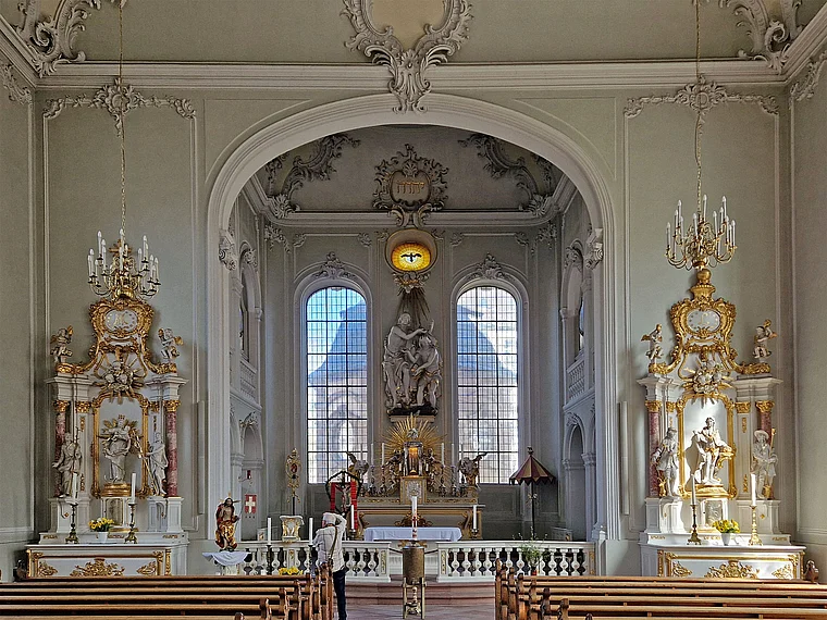 Saarbrücken Basilika St. Johann innen