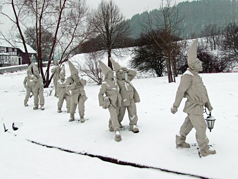 Bergfreiheit 7 Zwerge Winter