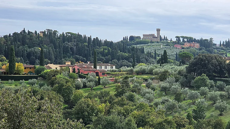 Florenz Giardino di Boboli Panorama