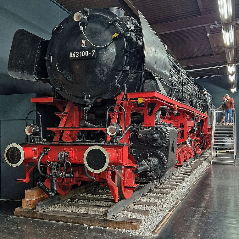 Sinsheim Technik Museum Dampflok Henschel