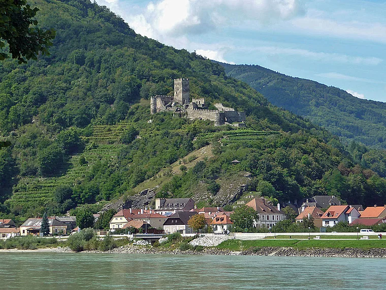 Spitz Wachau Burgruine Hinterhaus