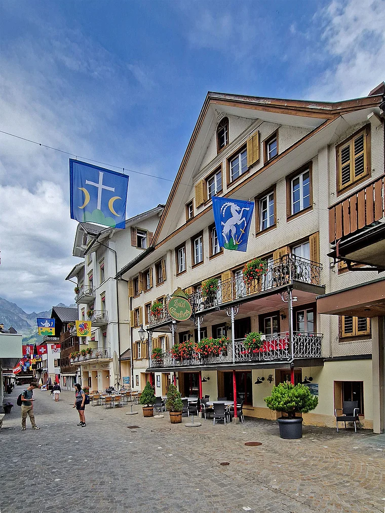 Engelberg Schweiz Dorfstrasse Hotel Engelberg