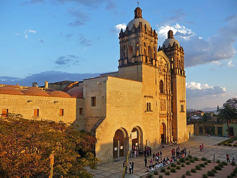 Oaxaca Kathedrale außen