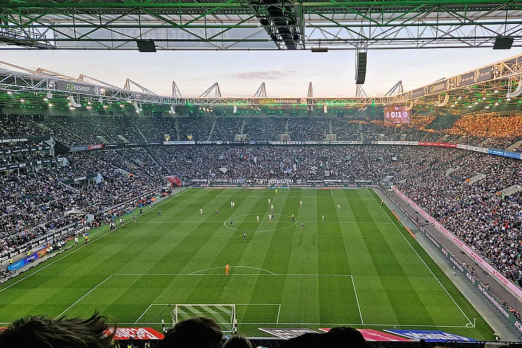 Mönchengladbach Stadion innen