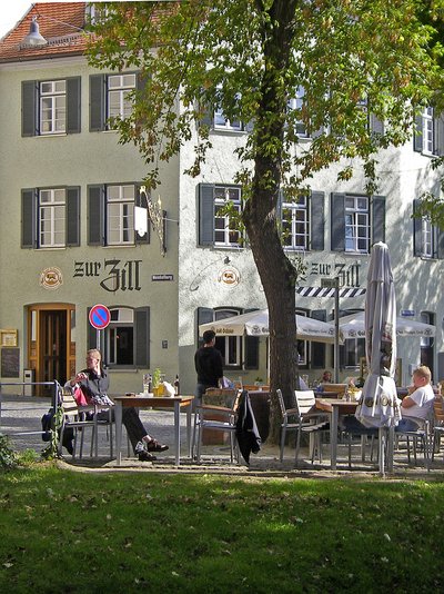 Ulm Gasthaus Zill außen